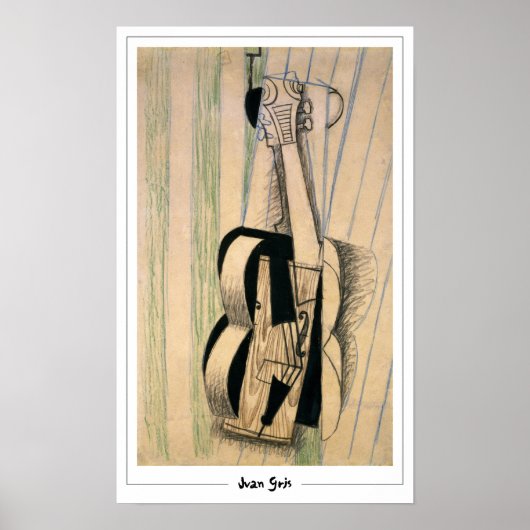 Poster d'art Juan Gris Zedign #179 (Devant)