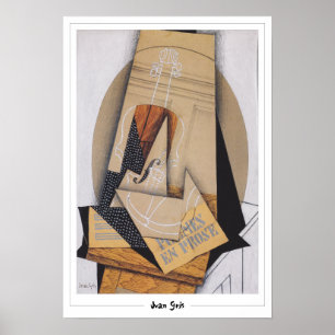Poster d'art Juan Gris Zedign #184