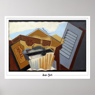 Poster d'art Juan Gris Zedign #204