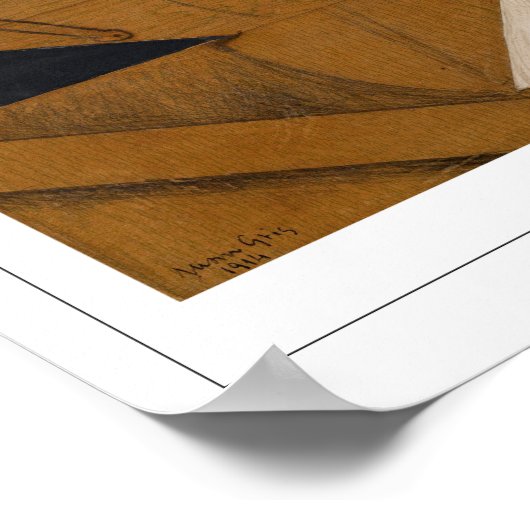 Poster d'art Juan Gris Zedign #225 (Coin)