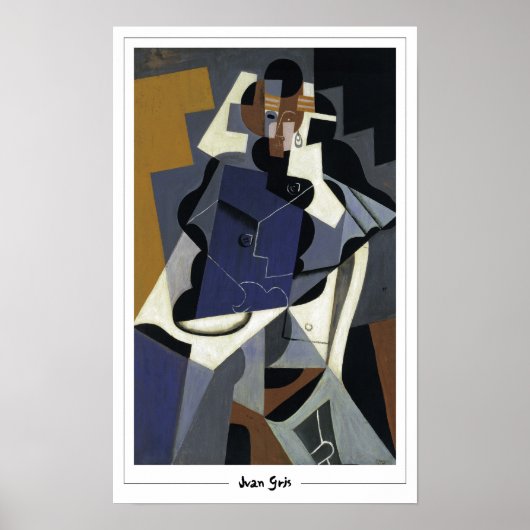 Poster d'art Juan Gris Zedign #230 (Devant)