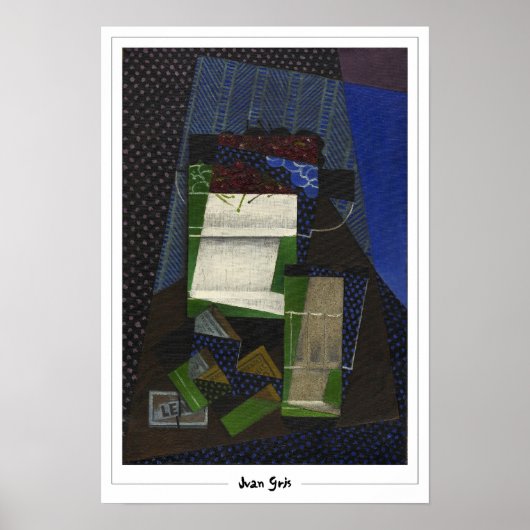 Poster d'art Juan Gris Zedign #242 (Devant)
