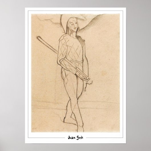 Poster d'art Juan Gris Zedign #292 (Devant)