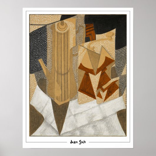 Poster d'art Juan Gris Zedign #316 (Devant)