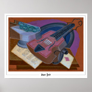 Poster d'art Juan Gris Zedign #324