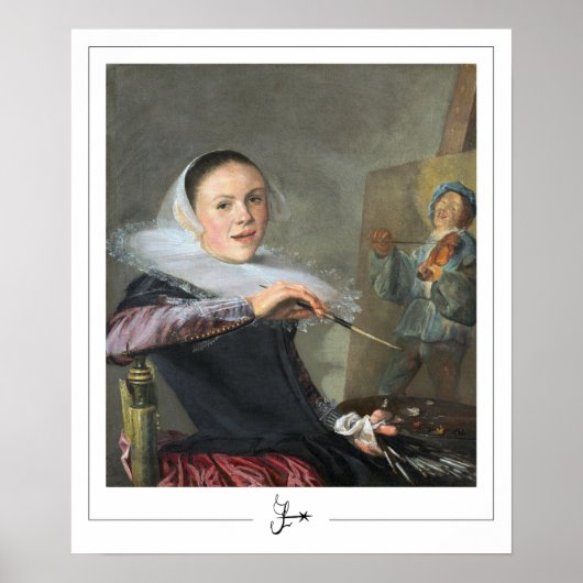Poster d'art Judith Leyster Zedign #4 (Devant)