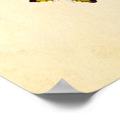 Poster d'art Kaleidoscope à papillon de la Terre a (Coin)