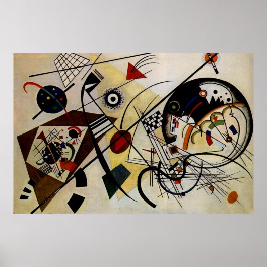 Poster d'art Kandinsky Transverse Unbreakline (Devant)