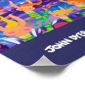 Poster d'art : L'amour sous la lune (Coin)