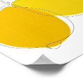 Poster d'art Lemon Line (Coin)