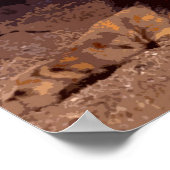 Poster d'art Lion Motivation Leadership Imprimer (Coin)