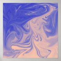 Poster d'art Liquide violet, violet, sable du dése