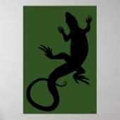 Poster d'art Lizard Poster d'art Reptile Imprimés  (Devant)