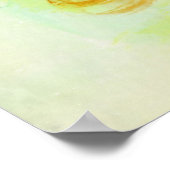 Poster d'art Love Fresh Spring Painting Imprimer (Coin)