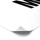 Poster d'Art lustré Mon Chéri - Cherry Art (Coin)