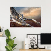 Poster d'art Lynx Spirit/Imprimer (Bureau à domicile)