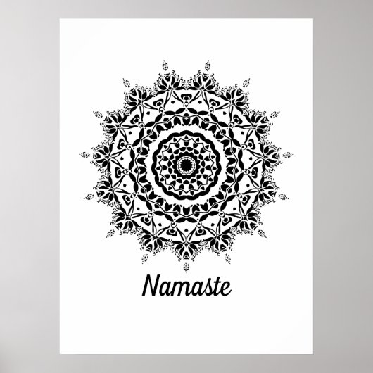 Poster d'art Mandala (Devant)