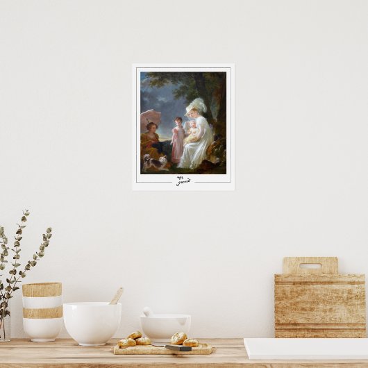 Poster d'art Marguerite Gérard Zedign #3 (Cuisine)