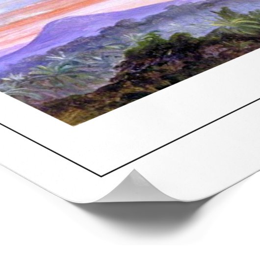 Poster d'art Marianne North Zedign #9 (Coin)