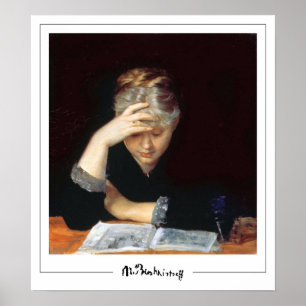 Poster d'art Marie Bashkirtseff Zedign #22