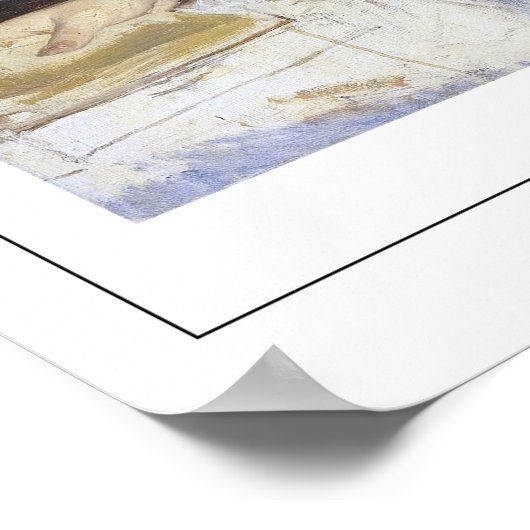 Poster d'art Marie Bashkirtseff Zedign #4 (Coin)