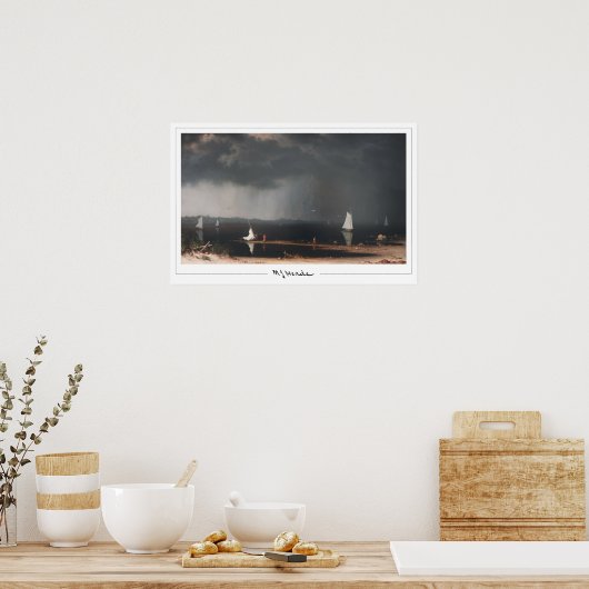 Poster d'art Martin Johnson Heade Zedign #260 (Cuisine)