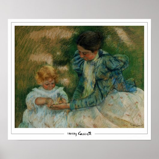 Poster d'art Mary Cassatt Zedign #295 (Devant)