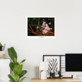 Poster d'art Mary Cassatt Zedign #8 (Bureau à domicile)