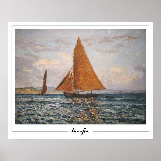 Poster d'art Maxime Maufra Zedign #93 (Devant)