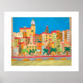 Poster d'art : Menton (Devant)