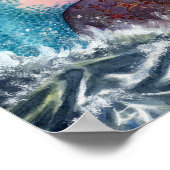 Poster d'Art Mermaid - Amenez-moi des collations (Coin)