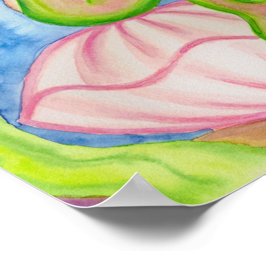 Poster d'art Mermaid Imprimer (Coin)