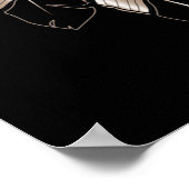 Poster d'art Metis Spirit Animal Native Print Post (Coin)