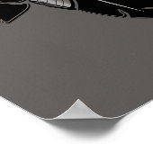 Poster d'art Metis Spirit Animal Native Print Post (Coin)