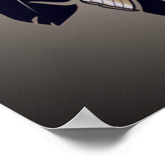 Poster d'art Metis Spirit Animal Native Print Post (Coin)