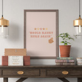 Poster d'art mignon du fantôme d'Halloween