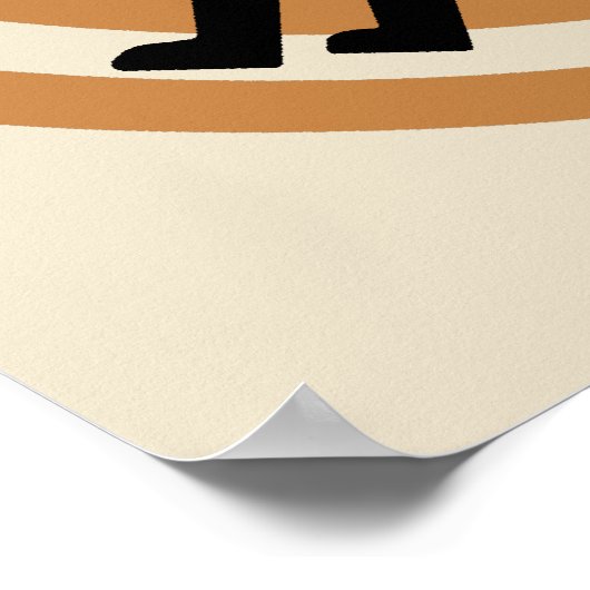 Poster d'art Mimbres Rabbit (Coin)