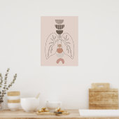 Poster d'art moderne anatomie médicale murale (Cuisine)