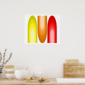 Poster d'art moderne du milieu du siècle (Cuisine)