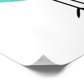 Poster d'art moderne du milieu du siècle Baby Chic (Coin)