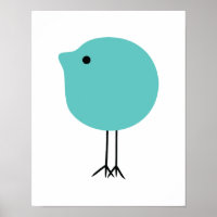 Poster d'art moderne du milieu du siècle Baby Chic