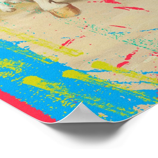 Poster d'Art Moderne Moderne et tendance d'Art Mur (Coin)