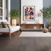 Poster d'art moderne rouge Abstrait