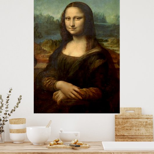 Poster d'art "Mona Lisa" Imprimer (Cuisine)