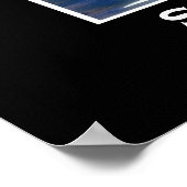 Poster d'art Motivation Pittoresque de NZ Miter Pe (Coin)