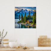 Poster d'art Mountain View (Cuisine)