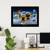 Poster d'art "MULTI VERSE" par Skye Ryan-Evans (Bureau à domicile)