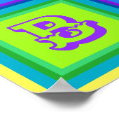 Poster d'art mural coloré à Cuba (Coin)