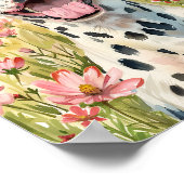 Poster d'art mural de Chien Dalmatien Décor d'impr (Coin)