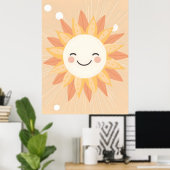 Poster d'art mural de Sun Nursery (Bureau à domicile)